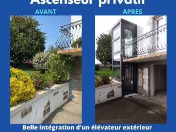 Nouvelle installation dans les Côtes d'Armor, une belle réalisation de La Maison du Monte Escalier ! 
#monteEscalier #mobilité #Autonomie #PMR #élévateur...