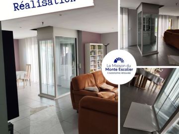 ℹ Réalisation La Maison du Monte Escalier ℹ

✅𝗠𝗶𝘀𝘀𝗶𝗼𝗻 𝗮𝗰𝗰𝗼𝗺𝗽𝗹𝗶𝗲 pour l'installation de cet ascenseur compact à #plouzané dans le #Finistère. Une solution...
