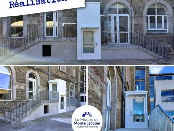 ℹ️ 𝗥𝗲́𝗮𝗹𝗶𝘀𝗮𝘁𝗶𝗼𝗻 La Maison du Monte Escalier ℹ️

🎓 𝘓'𝘢𝘤𝘤𝘦𝘴𝘴𝘪𝘣𝘪𝘭𝘪𝘵𝘦́ 𝘦𝘵 𝘭𝘦 𝘥𝘦𝘴𝘪𝘨𝘯 𝘢𝘶 𝘴𝘦𝘳𝘷𝘪𝘤𝘦 𝘥𝘦 𝘭'𝘦́𝘥𝘶𝘤𝘢𝘵𝘪𝘰𝘯 !

🔎 Focus sur la récente installation d'un...